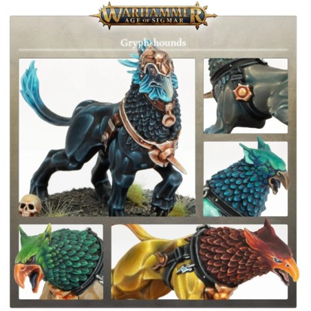 Stormcast Eternals: Gryph-hounds