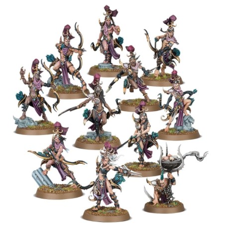 Hédonites of Slaanesh: Blissbarb Archers