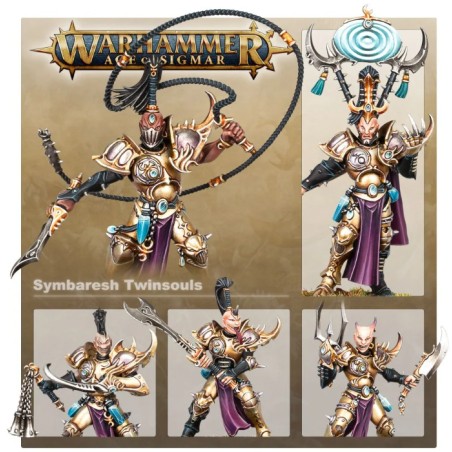 Hédonites of Slaanesh: Myrmidesh Painbringer / Symbaresh Twinsouls