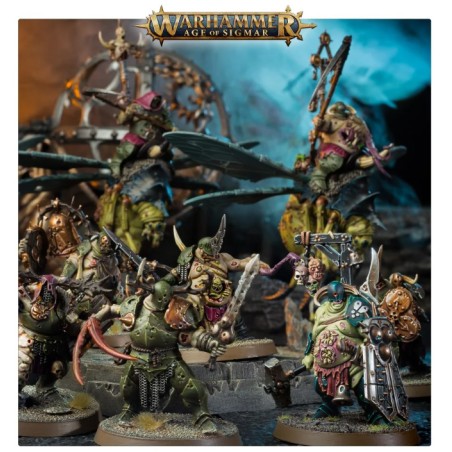 Maggotkin of Nurgle: Putrid Blightkings