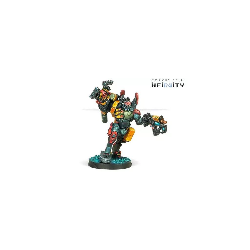 thumbnail image 2 of Corvus Belli Infinity Miniatures Game: Combined Army - Morat Fireteam Pack 2 of 6