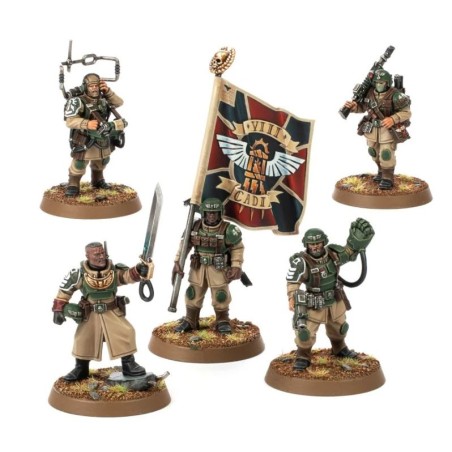 Astra Militarum: Escouade de Commandement Cadienne