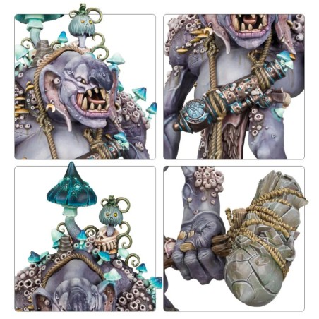 Gloomspite Gitz: Dankhold Troggoth / Troggboss