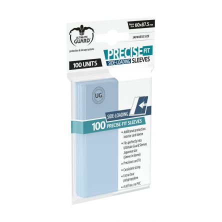 Ultimate Guard 100 protège-cartes refermables Precise-Fit