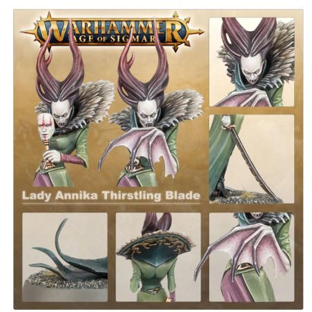 Soulblight Gravelords: Lady Annika the Thirsting Blade