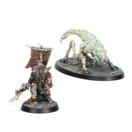 Necromunda Fw: Ash Waste Nomads Herder with Arthromite Duneskuttler