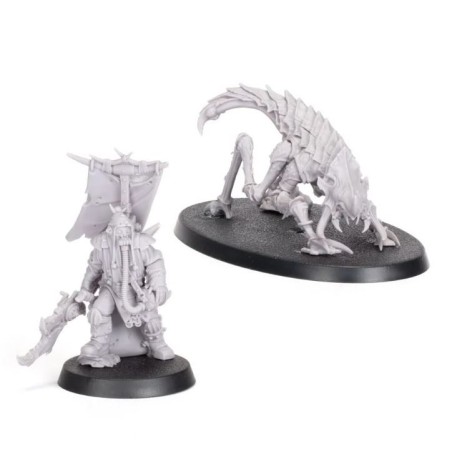 Necromunda Fw: Ash Waste Nomads Herder with Arthromite Duneskuttler