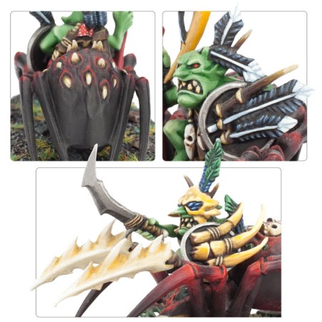 Gloomspite Gitz: Grot Spider Riders