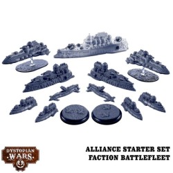 Dystopian Wars: Alliance Starter Set