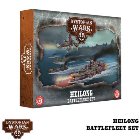 Dystopian Wars: Heilong Battlefleet Set