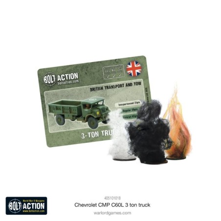 Bolt Action: Chevrolet CMP C60L3 Ton Truck