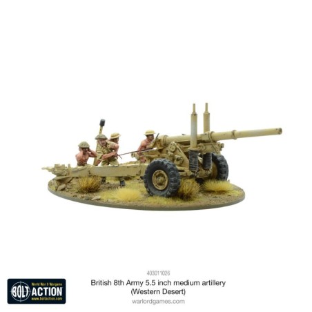 Bolt Action: British 8th Army 5.5Inch Medium Artillery