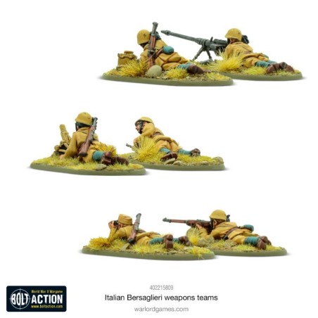 Bolt Action: Italian Bersaglieri Weapons Teams