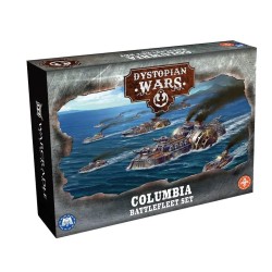 Dystopian Wars: Columbia Battlefleet Set