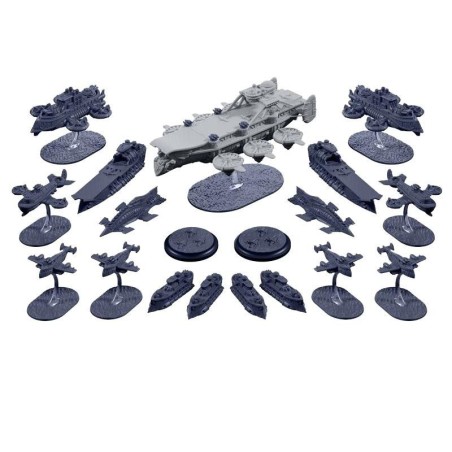 Dystopian Wars: Avalon Battlefleet Set