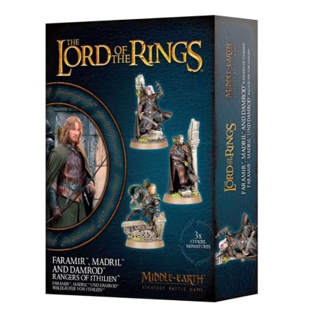 Lord of The Rings: Faramir, Madril et Damrod, Rangers de l'Ithilien