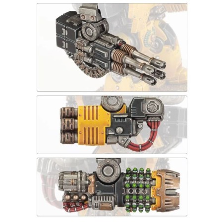 The Horus Heresy: Grappe d'Armes de Tir de Deadnought Léviathan de Siège