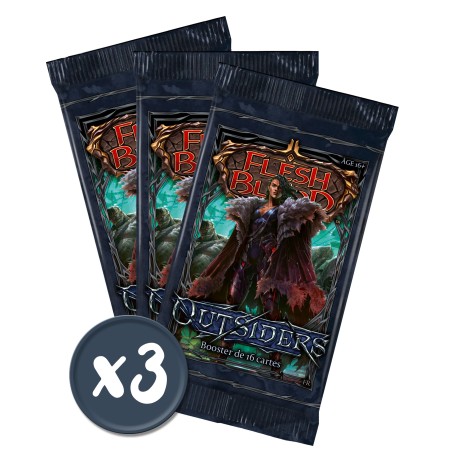 Flesh and Blood: Outsiders (Lot de 3 x Boosters)