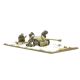 Bolt Action: German Heer 75mm Pak 40 anti-tank gun (Winter)