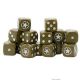 Dés: Bolt Action Allied Star D6 Dice (x16)
