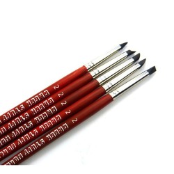 Sculpture: Set de 5 Pinceaux Silicone