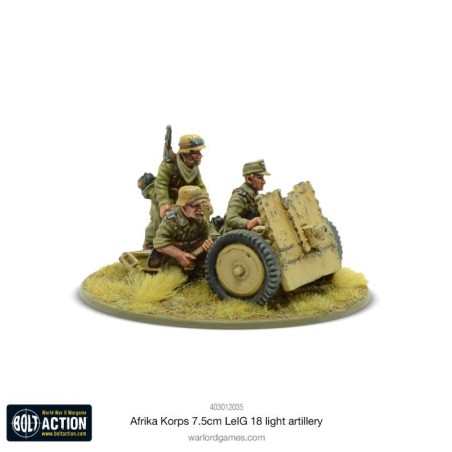 Bolt Action: Afrika Korps 7.5cm Leig 18 Light Artillery