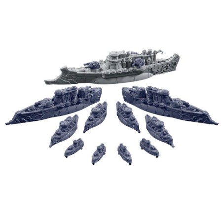 Dystopian Wars: Mars Battlefleet Set