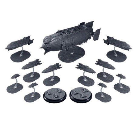 Dystopian Wars: Zeppelin Battlefleet Set