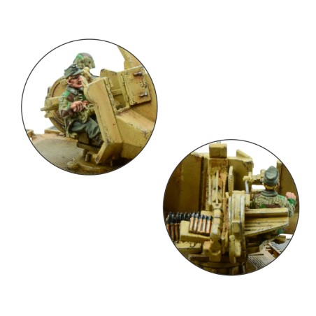 Bolt Action: Sd.Kfz 7/2 3.7cm SPAAG with Armoured Cab