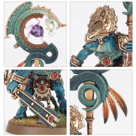 Seraphon: Porteur d'Astrolithe Saurus