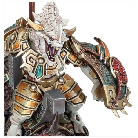 Seraphon: Scarifie Saurus sur Aggradon