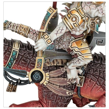 Seraphon: Scarifie Saurus sur Aggradon