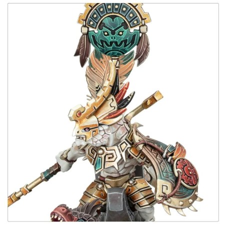 Seraphon: Scarifie Saurus sur Aggradon