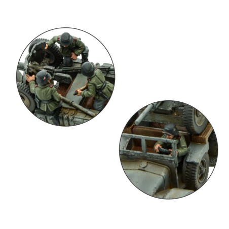 Bolt Action: Krupp Protze with Pak 36