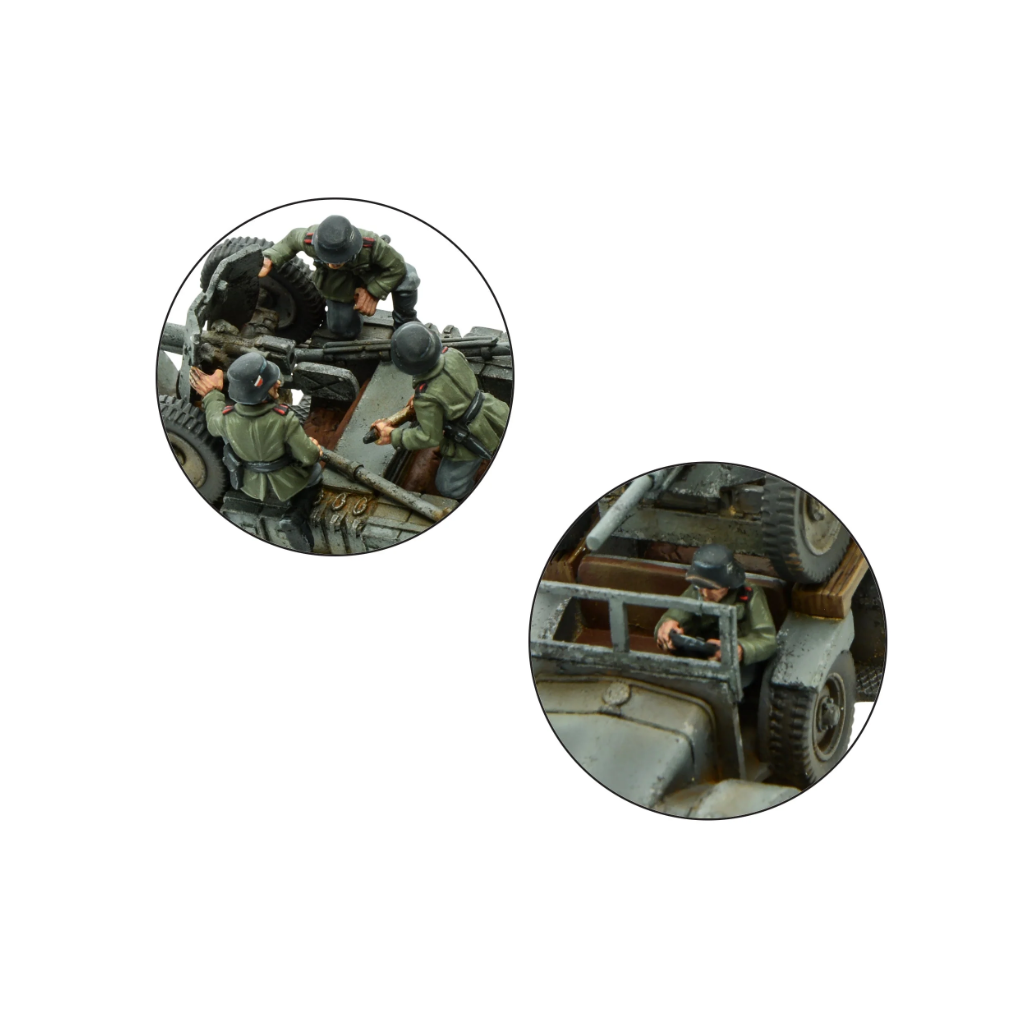 Véhicule Miniature 1/30 – ACCPAK90F Krupp & PAK 36 Par Thomas Gunn