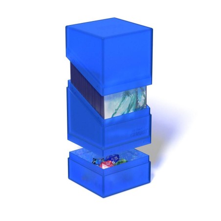 Deck Box: Boulder'n'Tray Deck 100+ Taille Standard Sapphire