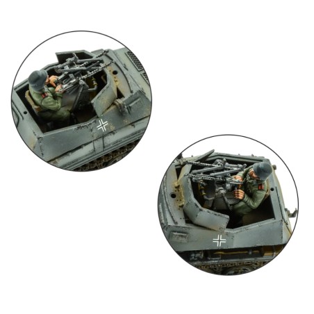 Bolt action: sdkfz.250 (alte) (Options 250/1, 250/4 or 250/7)