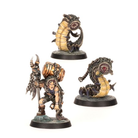 Necromunda Fw: Outland Beastmaster with Millisaur