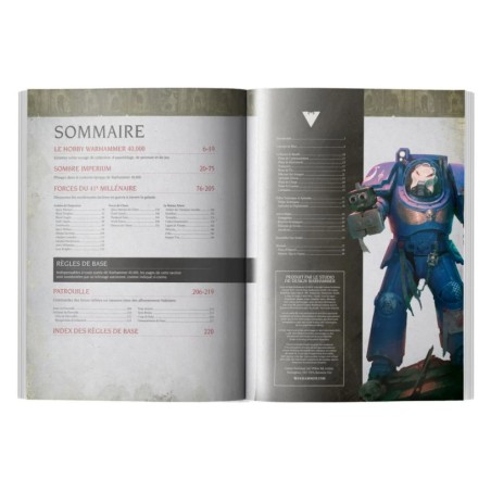 Warhammer 40k: Livre de règle