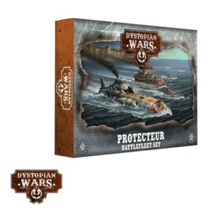 Dystopian Wars: Protecteur Battlefleet Set