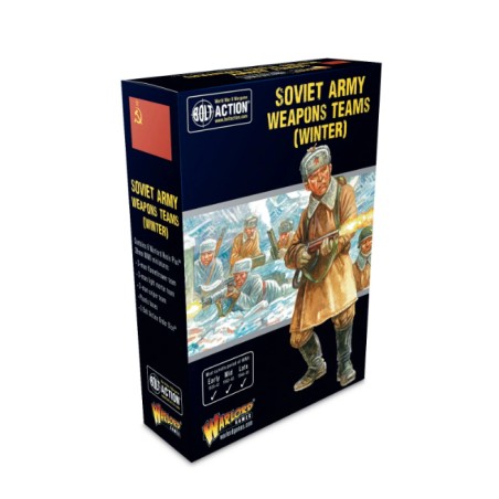Bolt Action: Soviet Army Weapons Teams Winter
