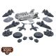 Dystopian Wars: Alexayev Battlefleet Set