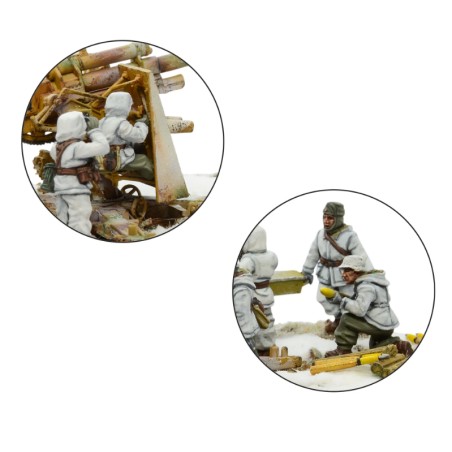 Bolt Action: German Heer 8.8CM Flak 37 (Winter)