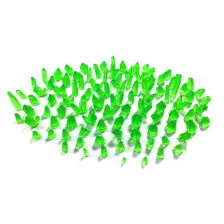 Décor: Cristaux en Résine Vert