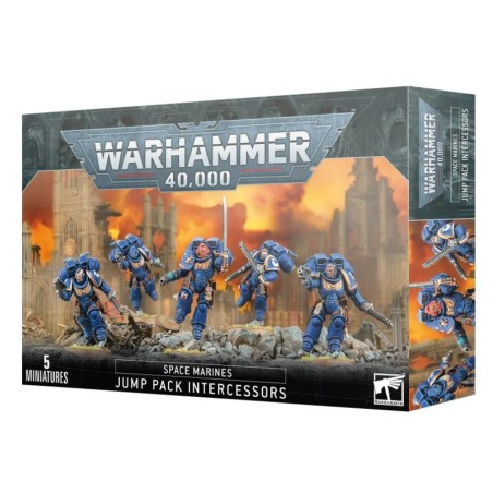 Space Marines: Intercessors avec Reacteurs Dorsaux