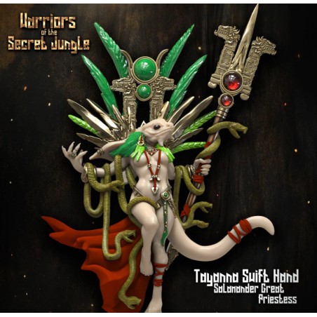 RH: Tayanna Swift Hand, Salamander Great Priestess