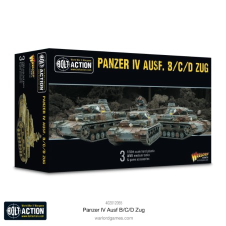 Bolt Action: Panzer IV Ausf. B/C/D