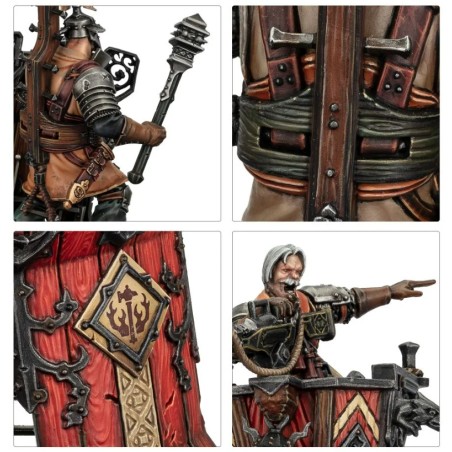 Cities of Sigmar: Fusil Major sur Ogor d'Affut