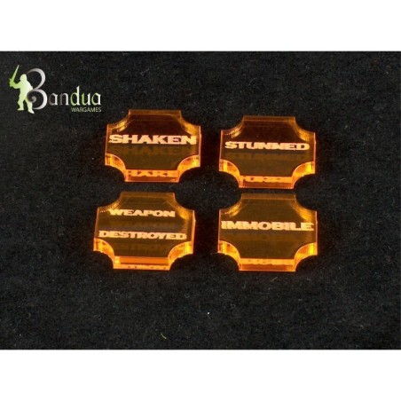 Accessoire: Token Vehicules Jaune