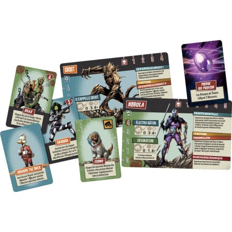 Zombicide: Marvel Zombies , Les Gardiens de la Galaxien